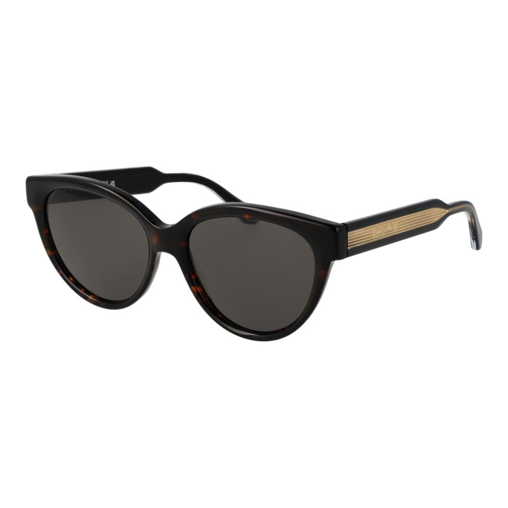 Replay Black Plastic Sunglasses