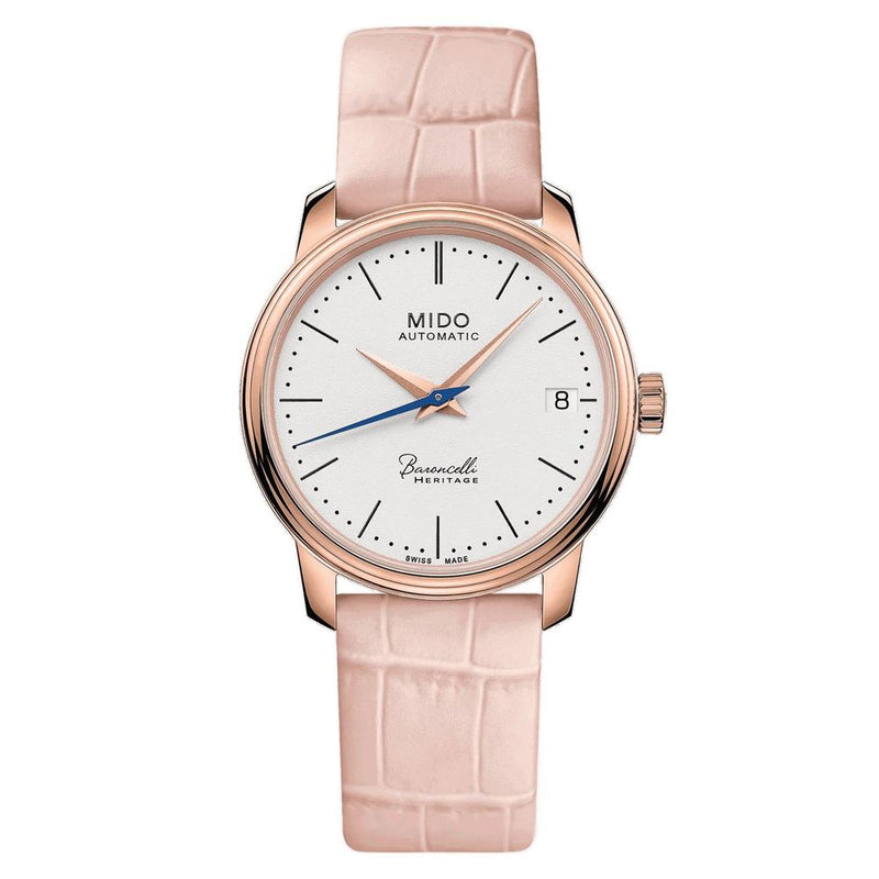 MIDO Multicolor Leather Dress Watch