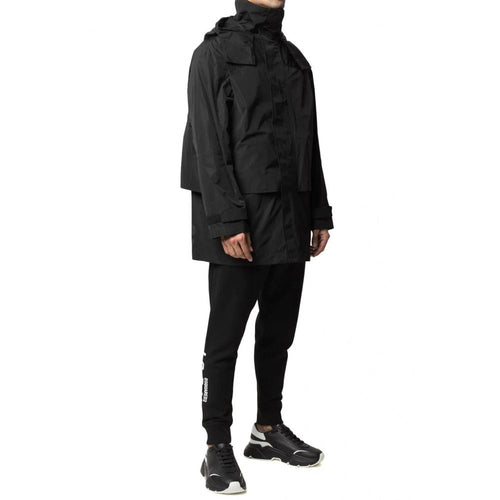 Dsquared² Black Nylon Shell Jacket - ClickThatClicks 