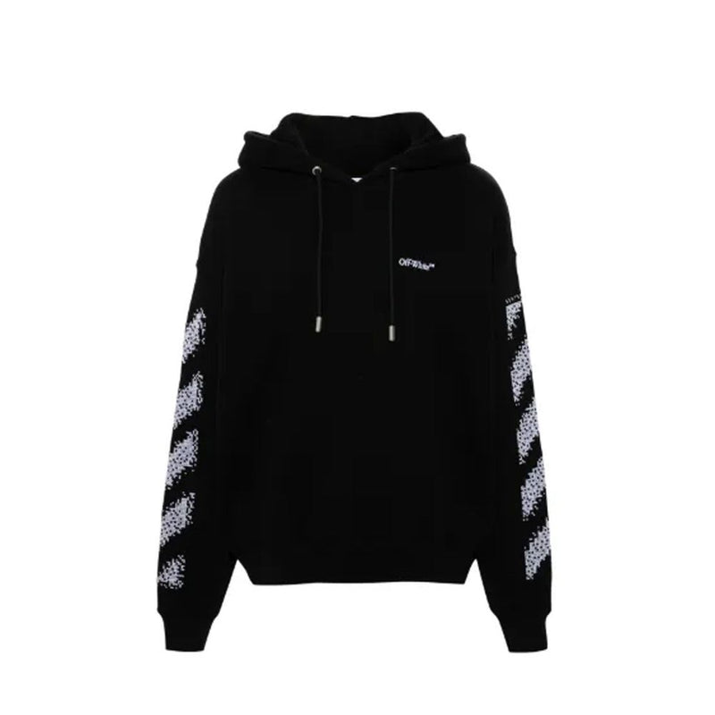 Off-White Black Cotton Sweatshirt