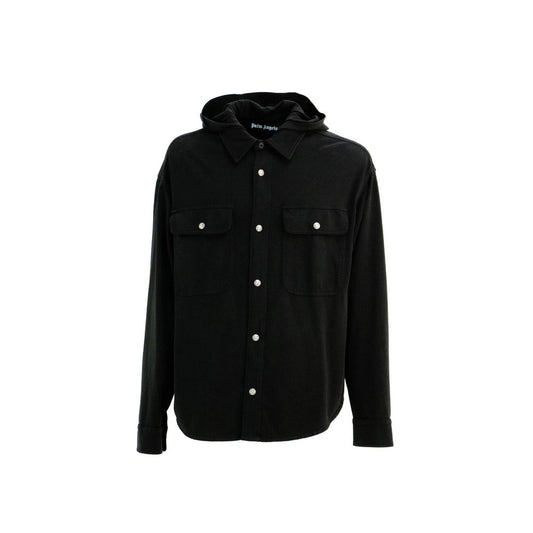 Palm Angels Black Denim Shirt - ClickThatClicks 