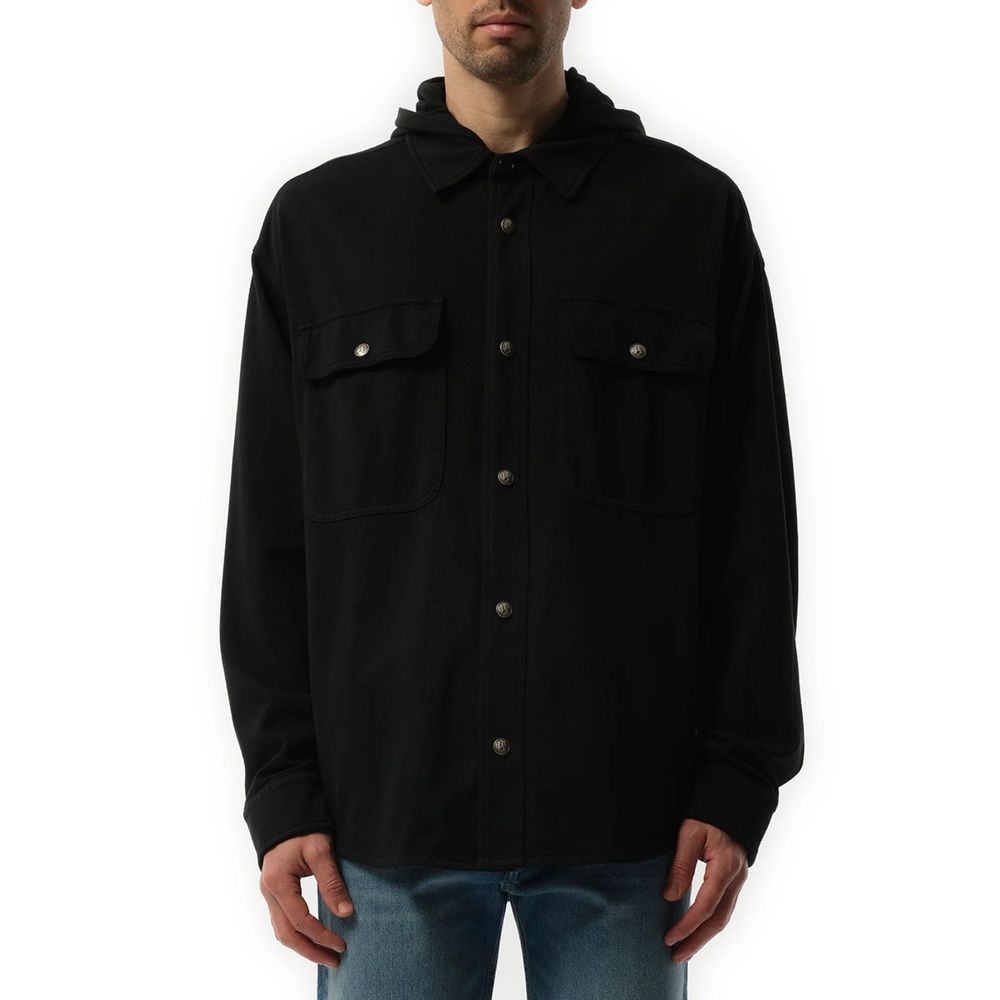 Palm Angels Black Denim Shirt - ClickThatClicks 