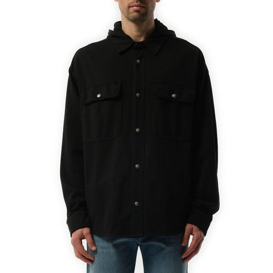 Palm Angels Black Denim Shirt - ClickThatClicks 