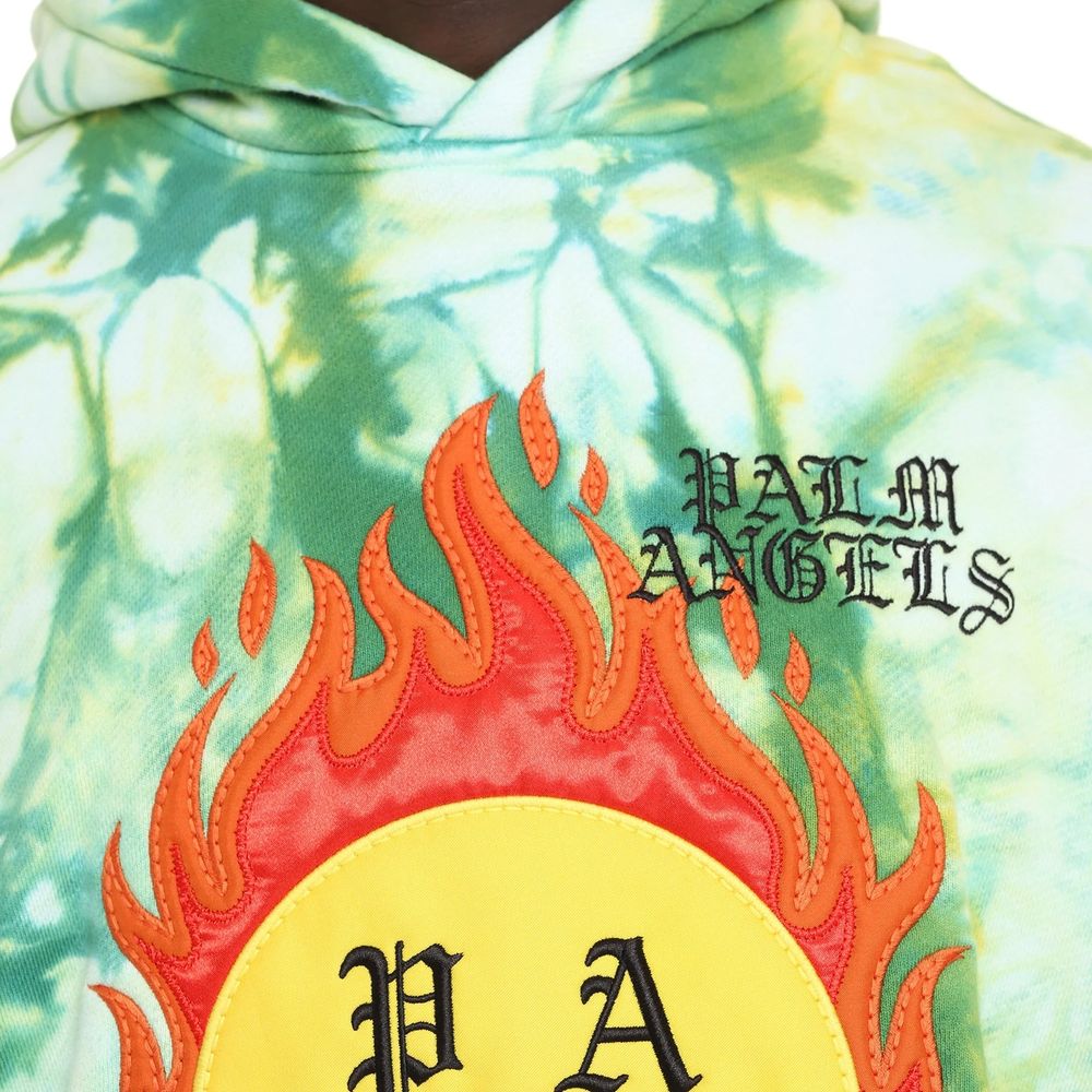 Palm Angels Bicolor Cotton Sweatshirt - ClickThatClicks 