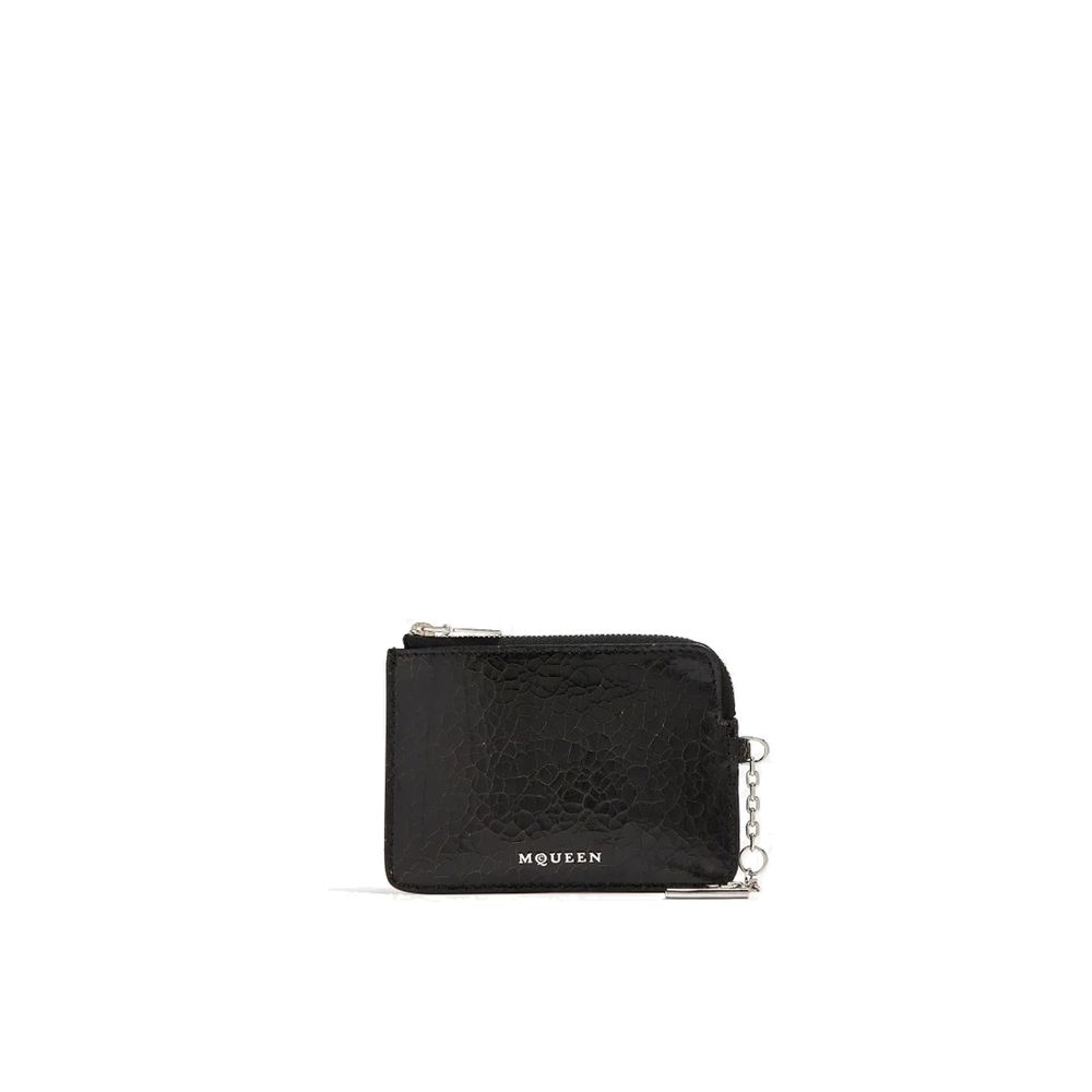 Alexander McQueen Black Calfskin Clutch Bag - ClickThatClicks 