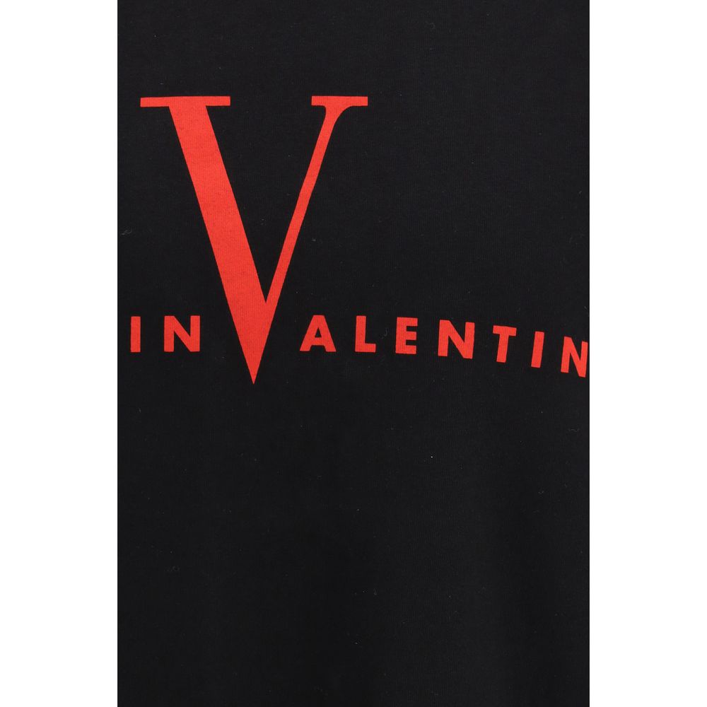 Valentino Black Cotton T-Shirt - ClickThatClicks 