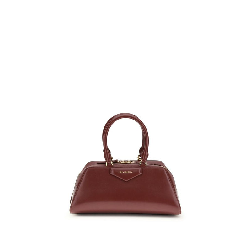 Givenchy Bordeaux Calf Leather Bos Taurus Handbag