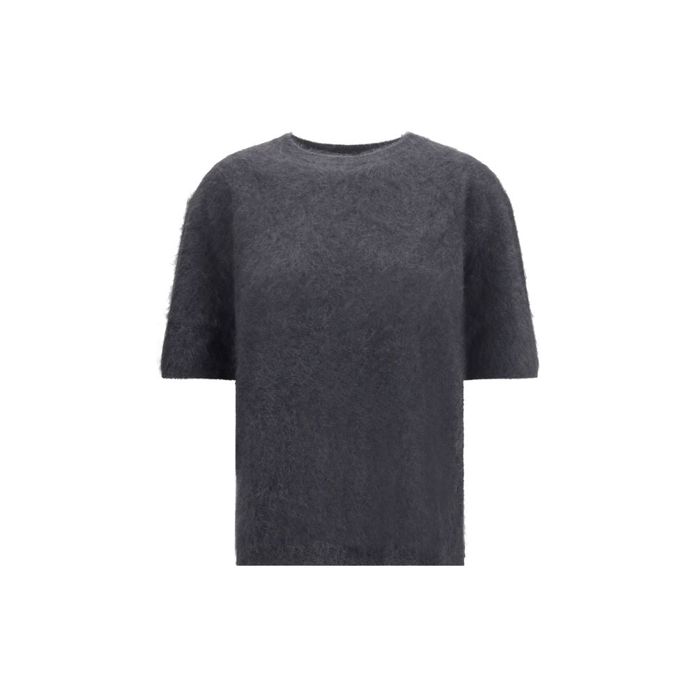 Lisa Yang Gray Cashmere Sweater - ClickThatClicks 