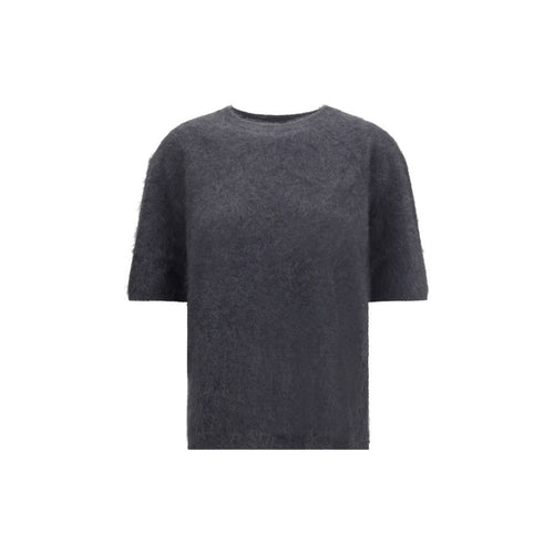 Lisa Yang Gray Cashmere Sweater - ClickThatClicks 