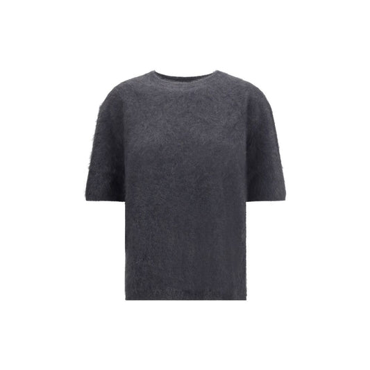 Lisa Yang Gray Cashmere Sweater - ClickThatClicks 