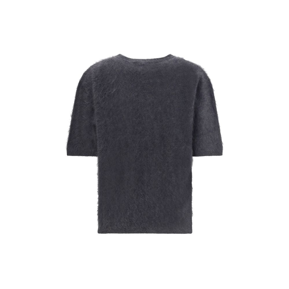 Lisa Yang Gray Cashmere Sweater - ClickThatClicks 