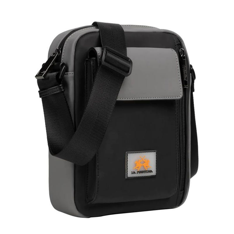 La Martina Black Polyethylene Crossbody Bag