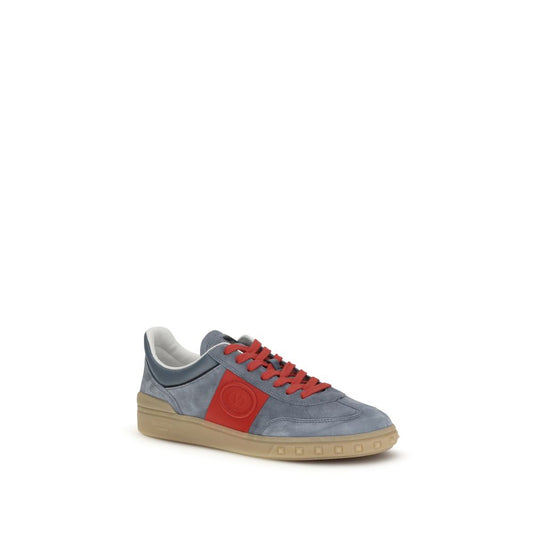 Valentino Garavani Multicolor Calf Leather Bos Taurus Low Top Sneakers - ClickThatClicks 