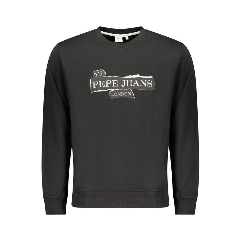 Pepe Jeans Nero Cotton Men's Sweatshirt