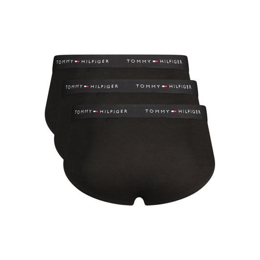 Tommy Hilfiger Black Cotton Men's Briefs - ClickThatClicks 
