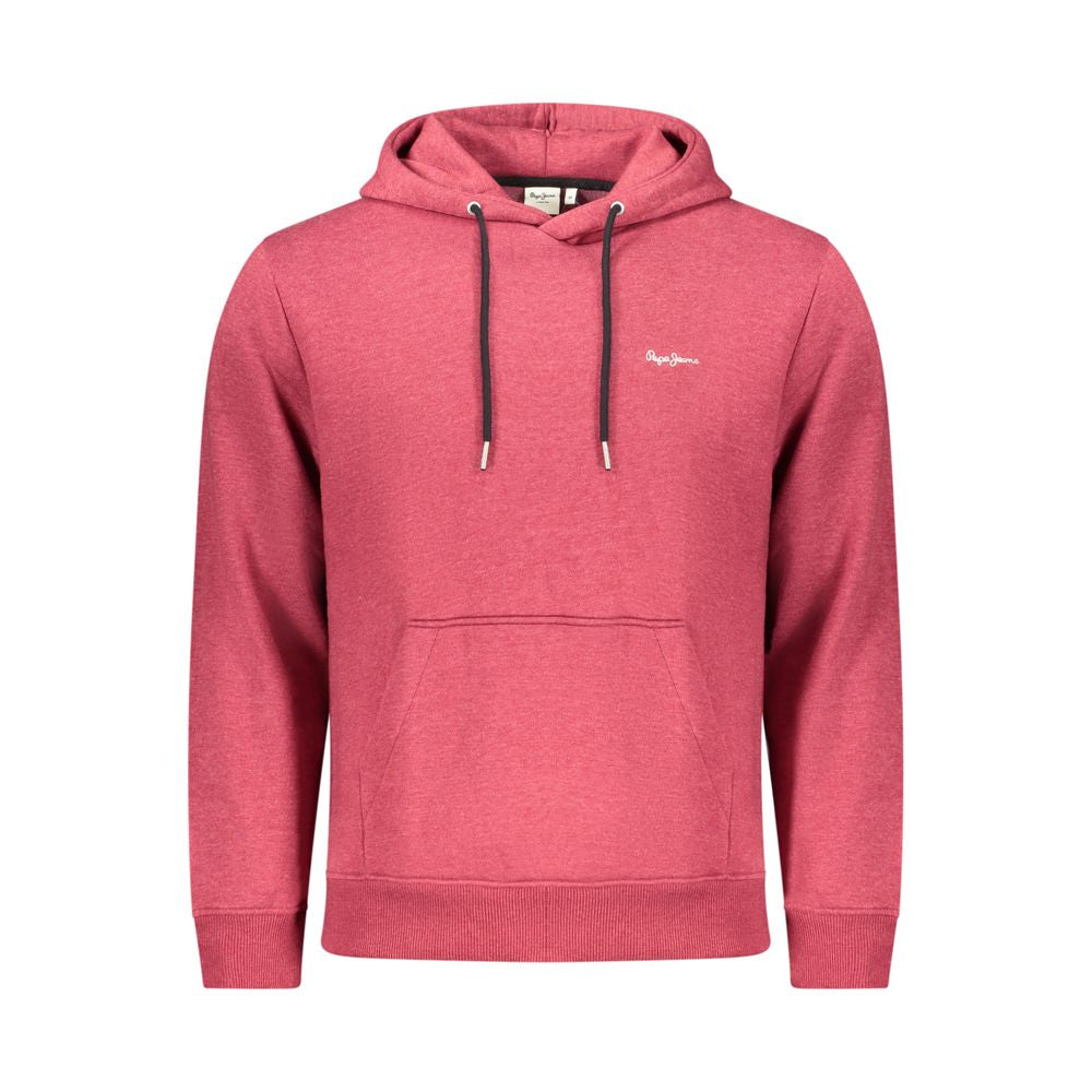 Pepe Jeans Red Polyester Men's Sweatshirt - ClickThatClicks 