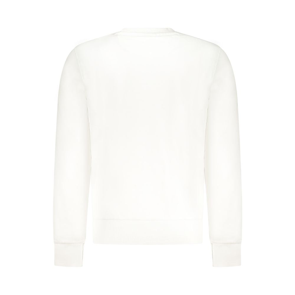 North Sails White Cotton Men's Sweatshirt - ClickThatClicks 