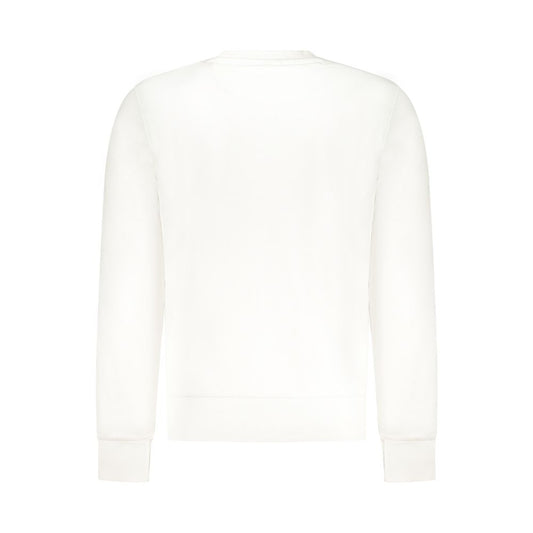 North Sails White Cotton Men's Sweatshirt - ClickThatClicks 