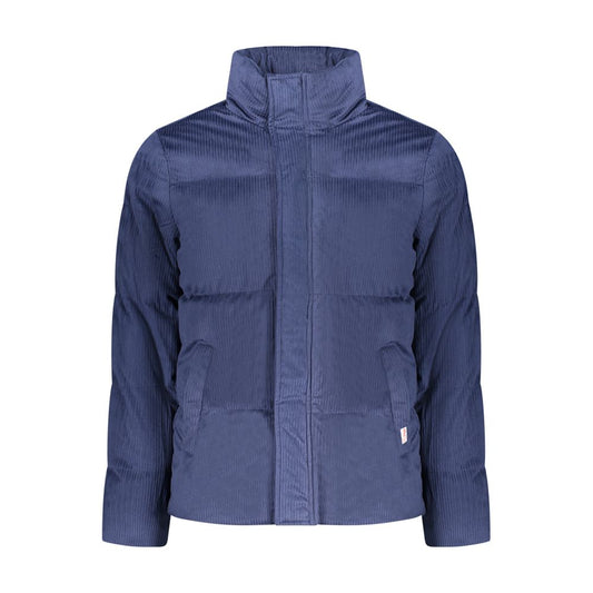 Rifle Blue Polyester Men's Jacket - ClickThatClicks 