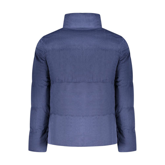 Rifle Blue Polyester Men's Jacket - ClickThatClicks 