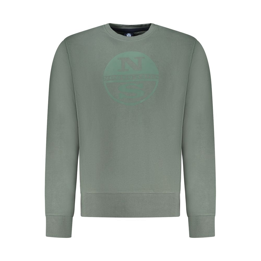 North Sails Verde Cotton Men Sweatshirt - ClickThatClicks 