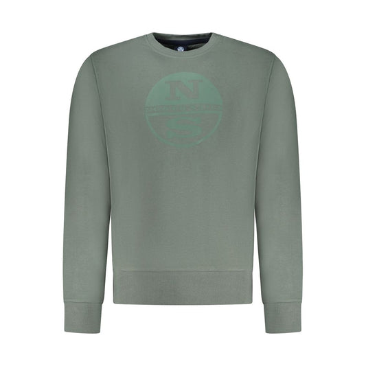 North Sails Verde Cotton Men Sweatshirt - ClickThatClicks 
