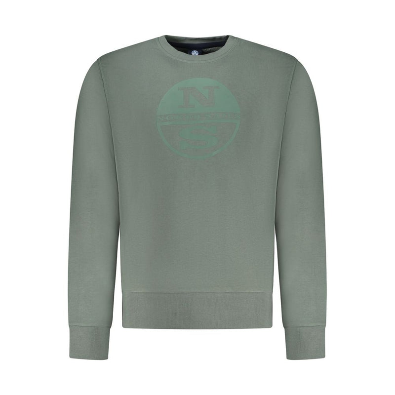 North Sails Verde Cotton Men Sweatshirt