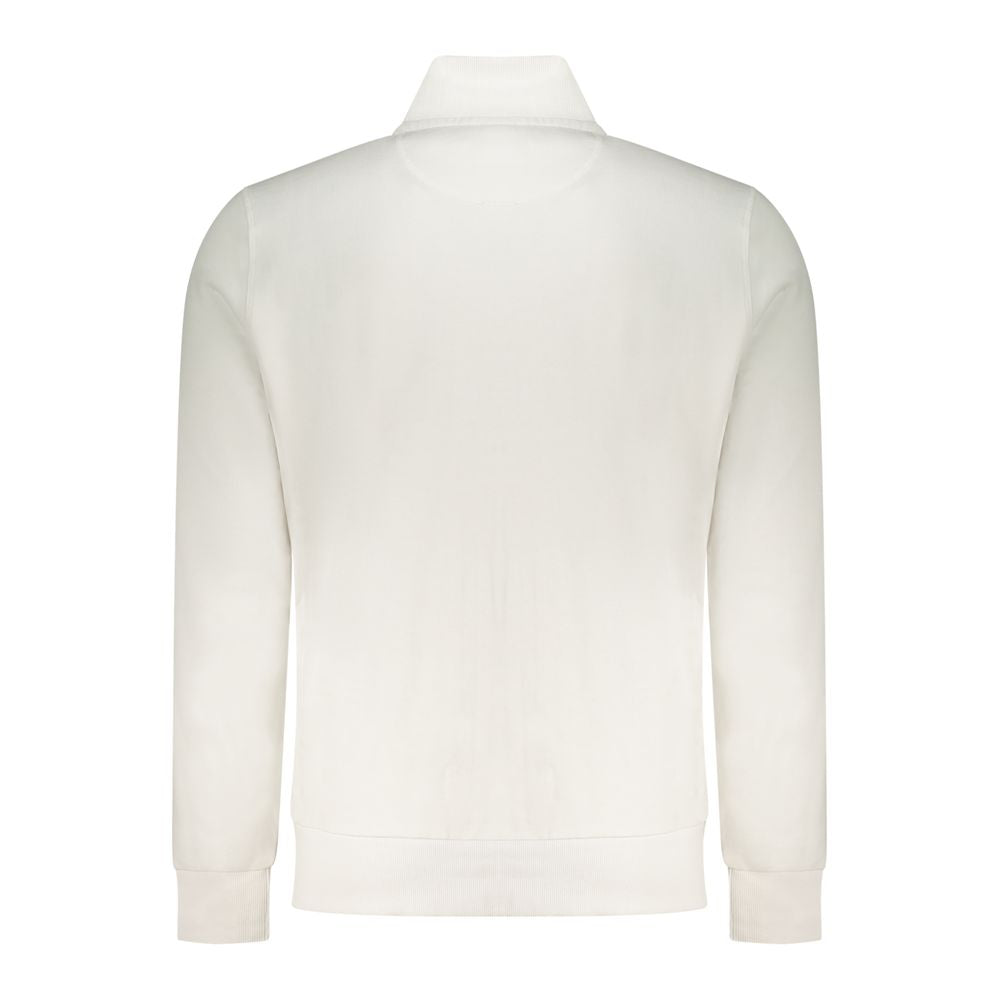 North Sails White Cotton Men's Sweatshirt - ClickThatClicks 