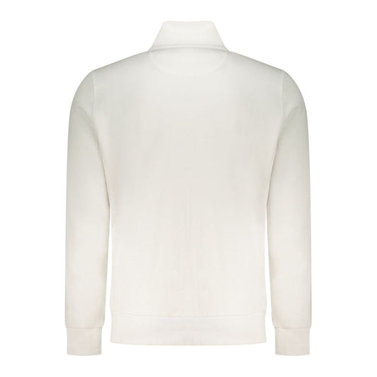 North Sails White Cotton Men's Sweatshirt - ClickThatClicks 