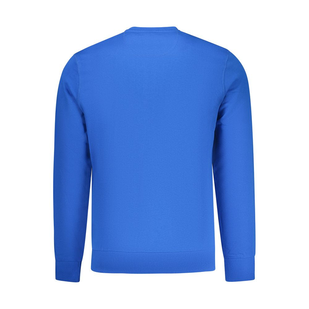 North Sails Blue Cotton Mens Sweatshirt - ClickThatClicks 