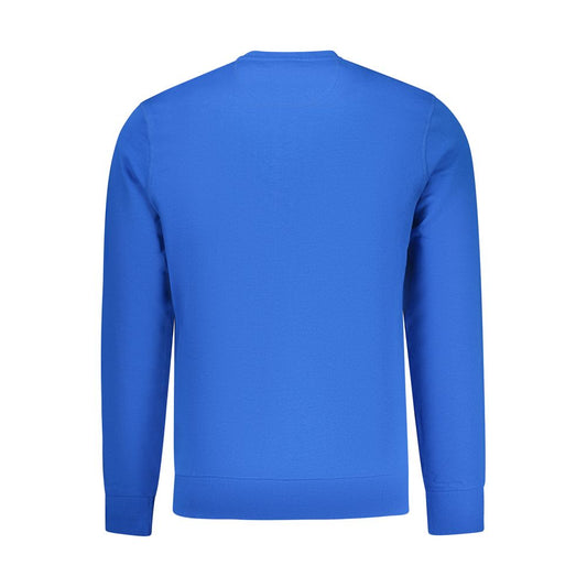 North Sails Blue Cotton Mens Sweatshirt - ClickThatClicks 