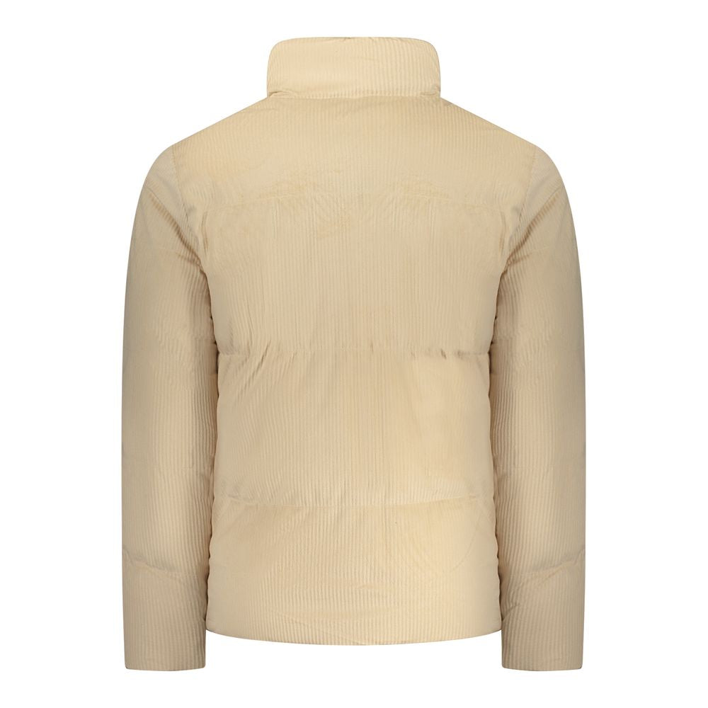 Rifle Beige Polyester Men's Jacket - ClickThatClicks 