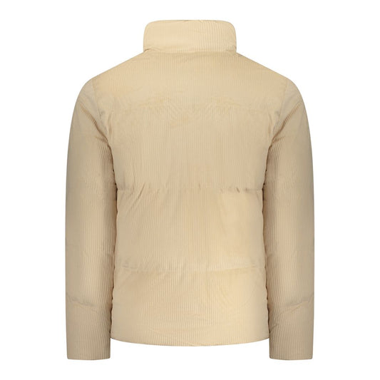 Rifle Beige Polyester Men's Jacket - ClickThatClicks 