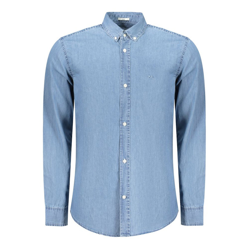 Pepe Jeans Azzurro Cotton Men Shirt