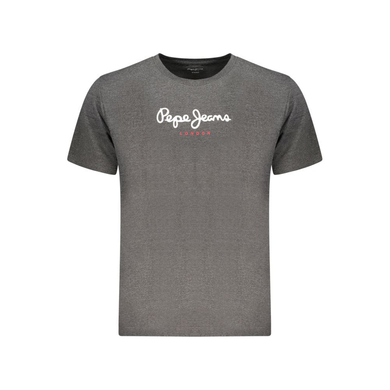 Pepe Jeans Gray Cotton Sportswear
