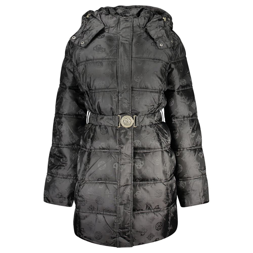 Guess Jeans Black Polyamide Women's Jacket - ClickThatClicks 