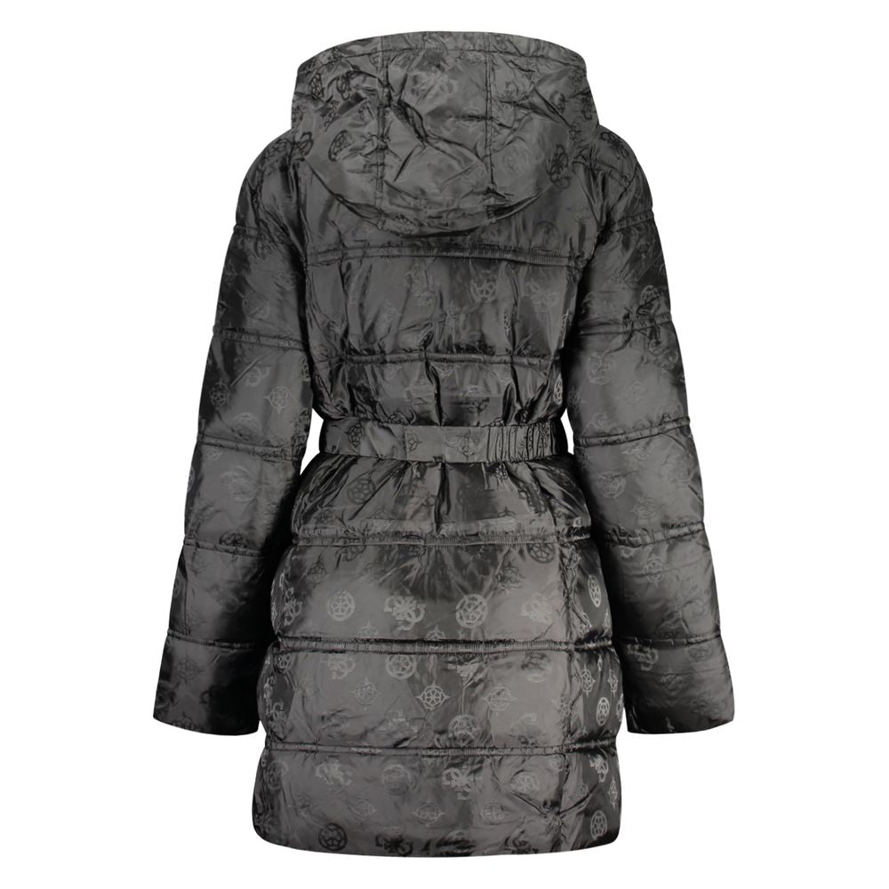 Guess Jeans Black Polyamide Women's Jacket - ClickThatClicks 