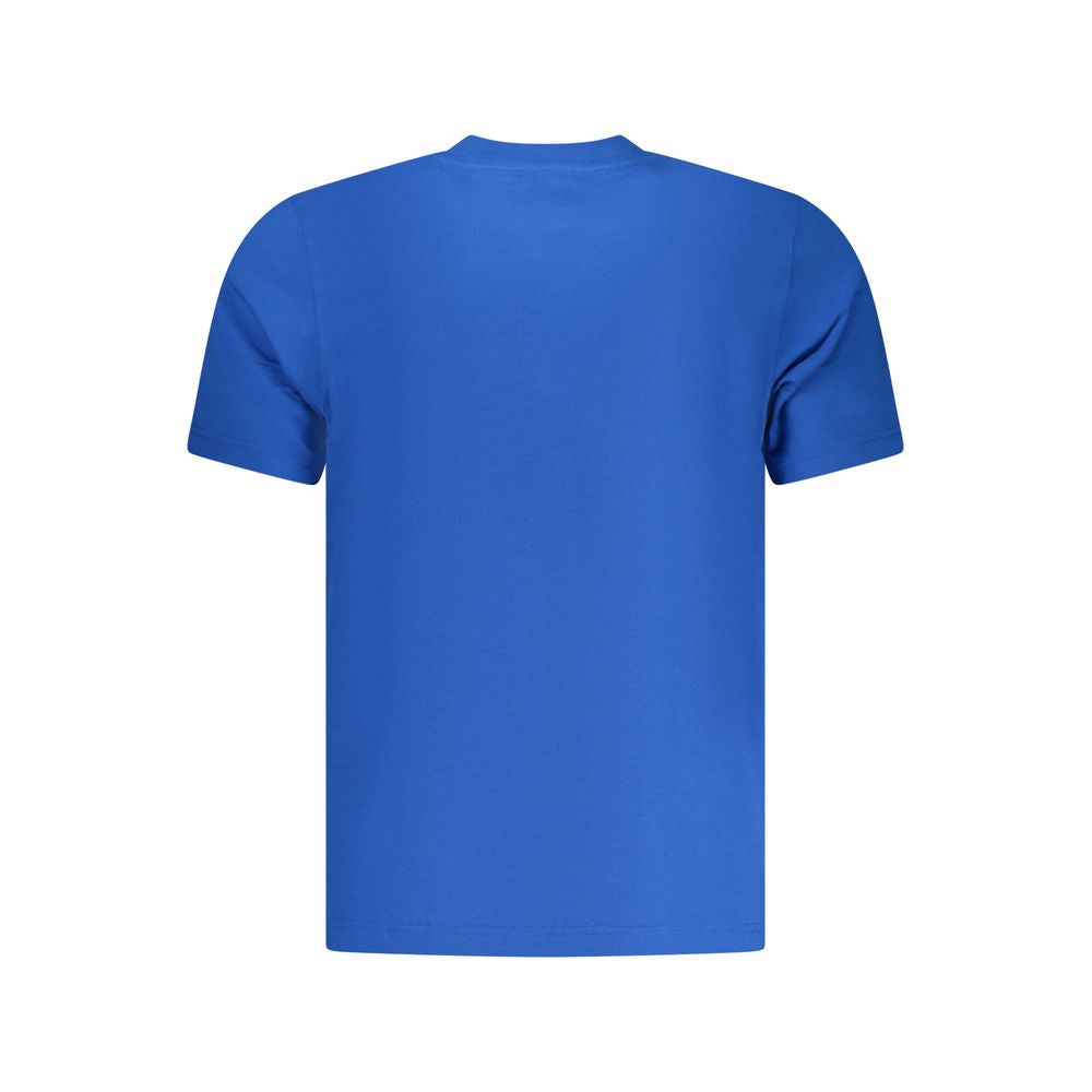 North Sails Blue Cotton Men T-Shirt - ClickThatClicks 
