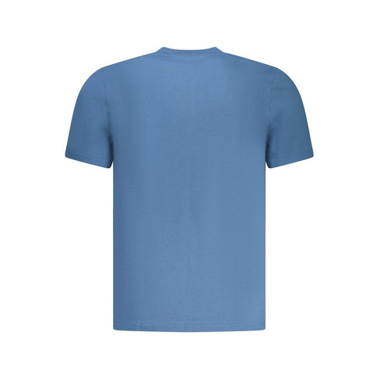 North Sails Blue Cotton Men's T-Shirt - ClickThatClicks 
