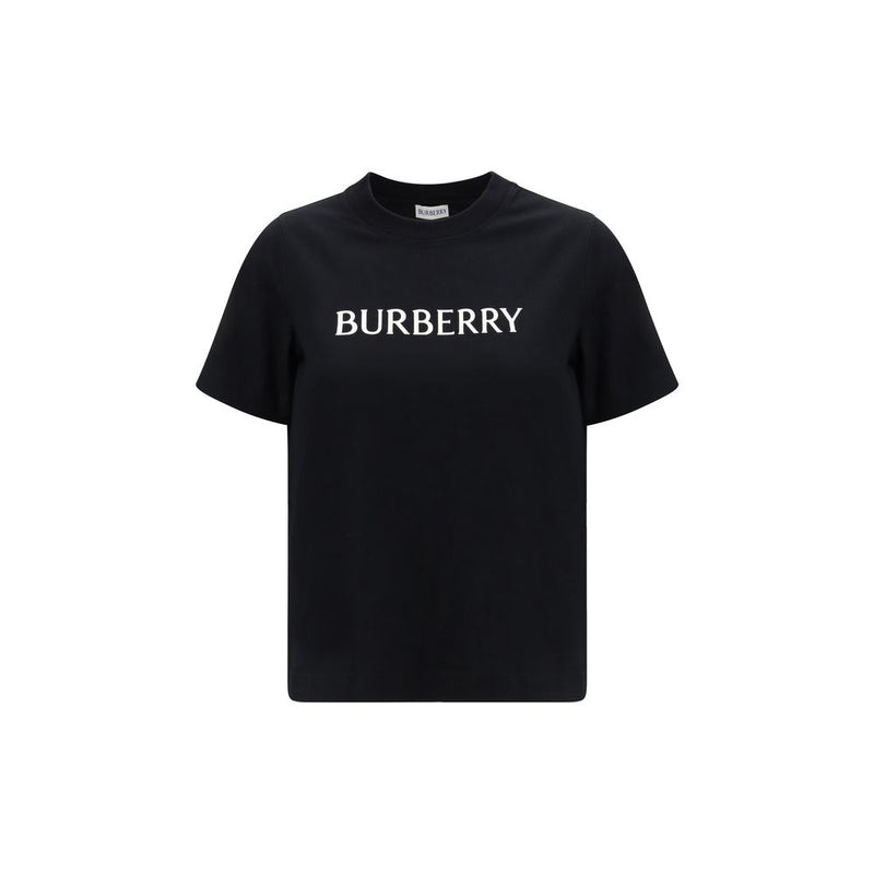Burberry Black Cotton T-Shirt