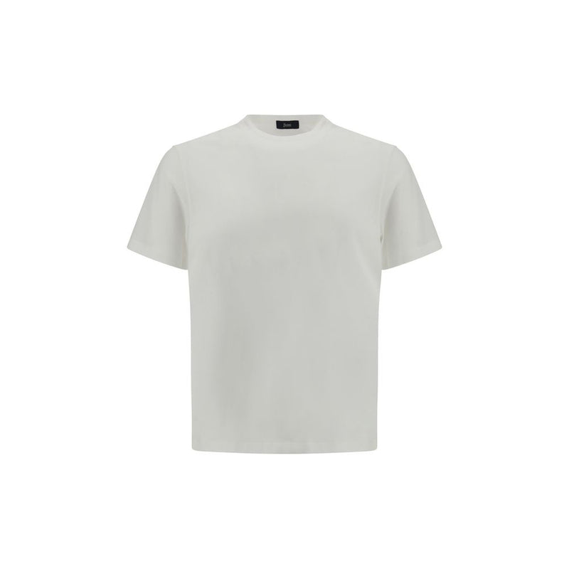 Herno White Cotton T-Shirt