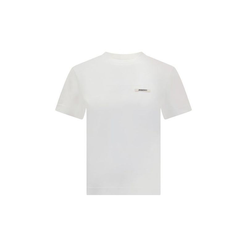 Jacquemus White Cotton T-Shirt
