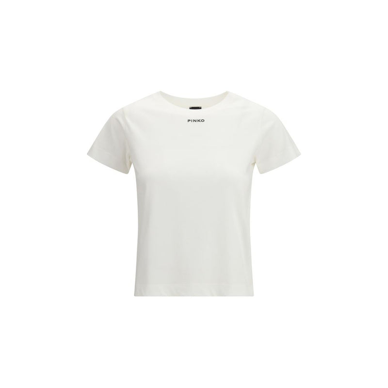 PINKO White Cotton T-Shirt