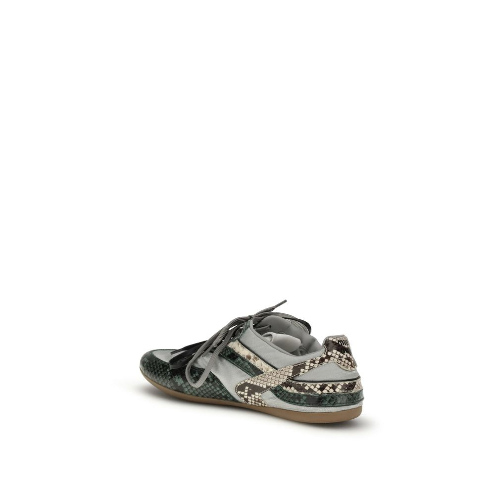 Miu Miu Gray Rubber Athletic Sneakers - ClickThatClicks 