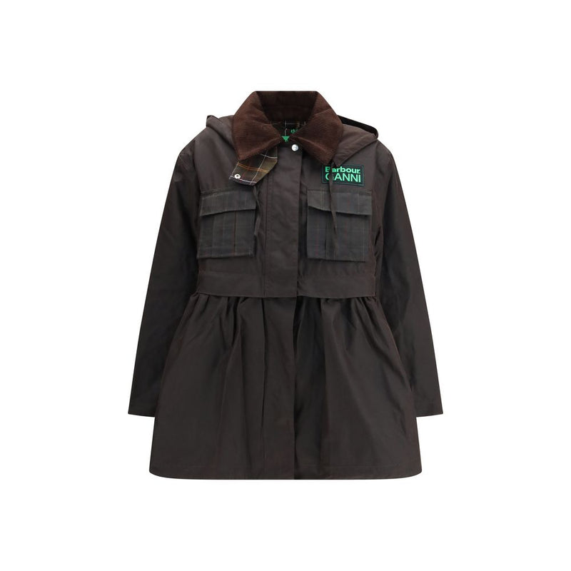 Barbour Brown Cotton Coat