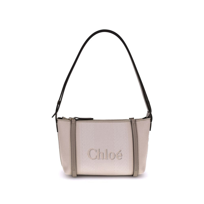Chloé Cream Cotton Shoulder Bag