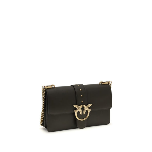 PINKO Bicolor Calf Leather Bos Taurus Shoulder Bag - ClickThatClicks 