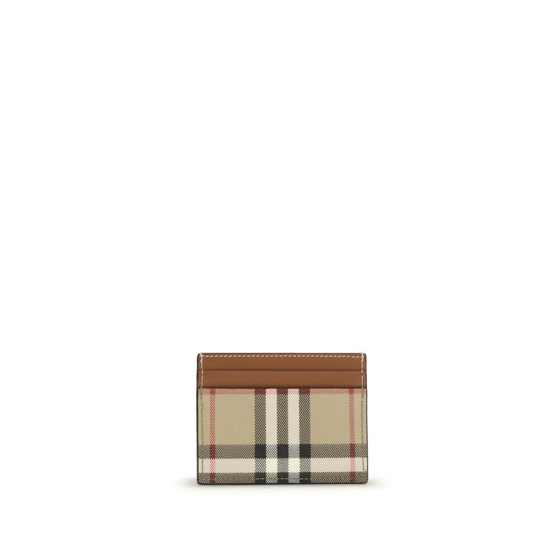 Burberry Beige Calf Leather Bos Taurus Wallet