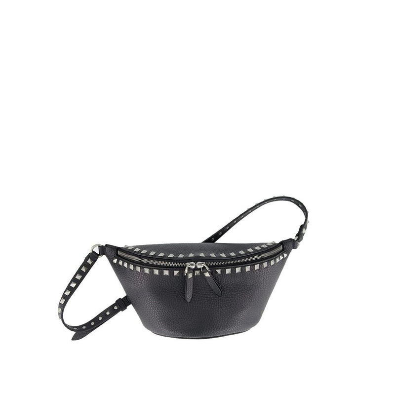 Valentino Garavani Black Calfskin Belt Bag