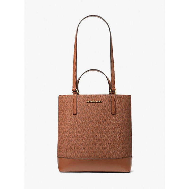 Michael Kors Brown Leather Tote Bag